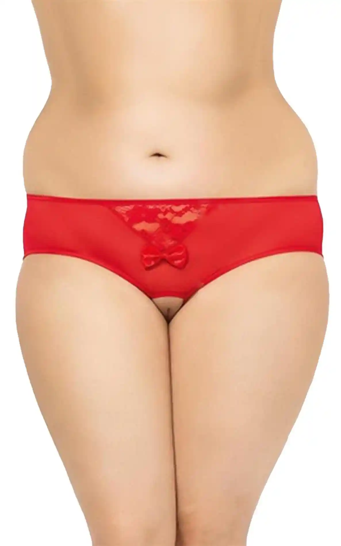 String 2466 Plus Size - red XL - obrazek 2