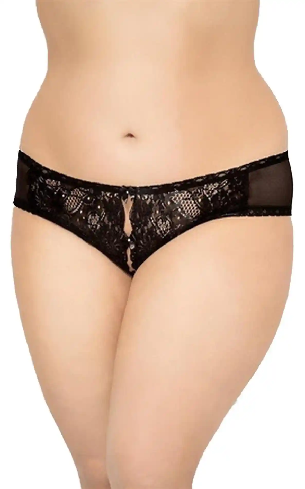 String 2469 Plus Size - black 3XL - obrazek 2