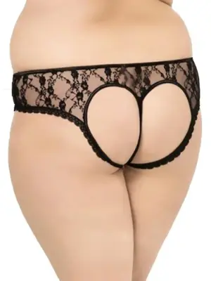 String 2472 Plus Size - black XL