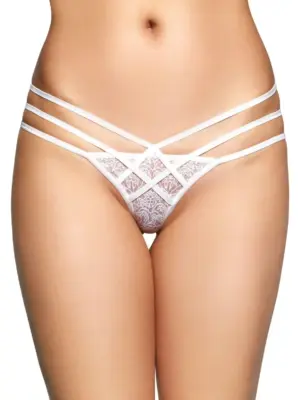 G-String 2492 - white S/M