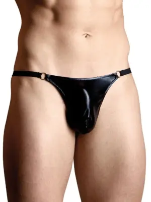 Mens thongs 4487 - black S/L