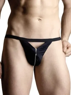 Mens thongs 4497 - black S/L