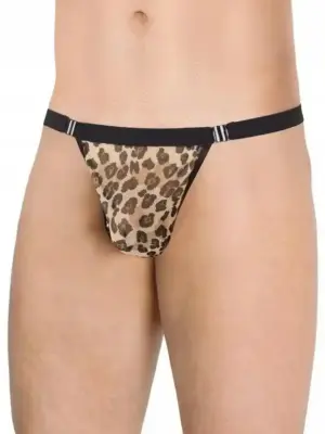 Mens Thong 4528 - panther OneSize