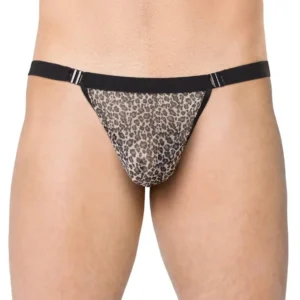 Mens Thong 4528 - grey panther OneSize