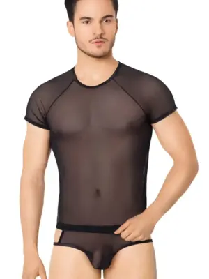 Shirt and Shorts 4607 - black XL