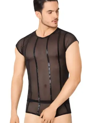Shirt and Shorts 4608 - black M/L
