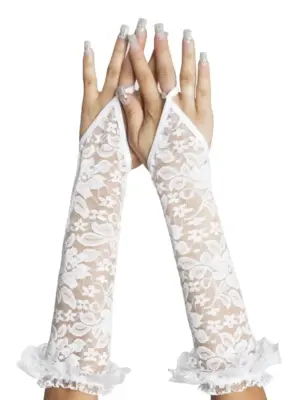 Gloves 7708 - white S/L