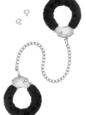 Menottes pour chevilles en fourrure