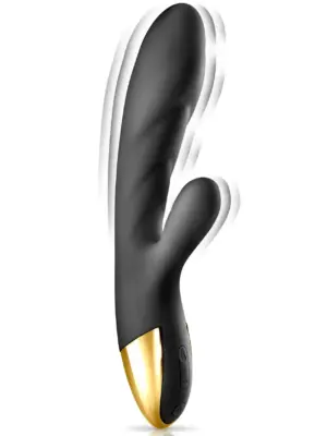 RABBIT HEAT MY QUEEN 2 BLACK EMP VIBRATOR