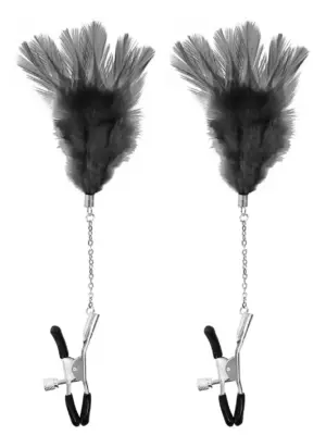 SET 2 BLACK BREAST CLAMPS