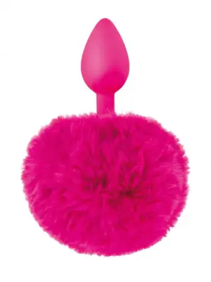 POMPOM FUCHSIA ANAL PLUG