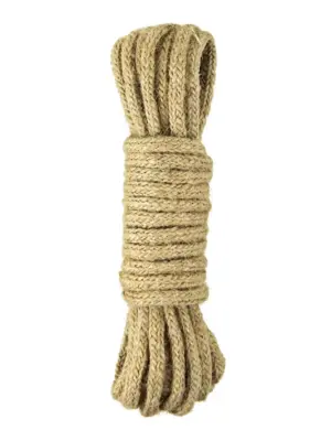 SM BONDAGE HEMP ROPE 5M (Size: S)