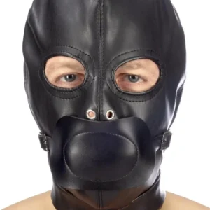 PU FETISH EYES HOOD