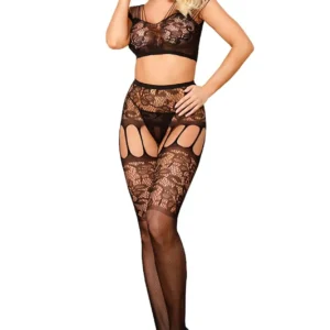 TOP+COLLANT RESILLE T01 NOIR T.U