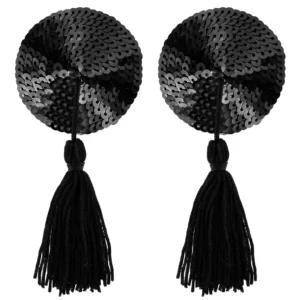 ROUND BLACK NIPPLE COVERS YOU