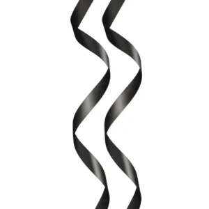 BLACK WRIST ANKLE HEADBAND (Size: TU)