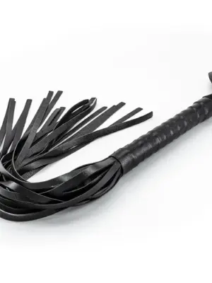 CRUSHIOUS FLOGGY NINE TAILS WHIP BLACK