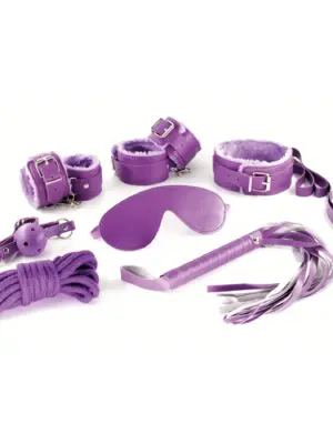 CRUSHIOUS DUNGEONS & MAIDENS BDSM KIT PURPLE