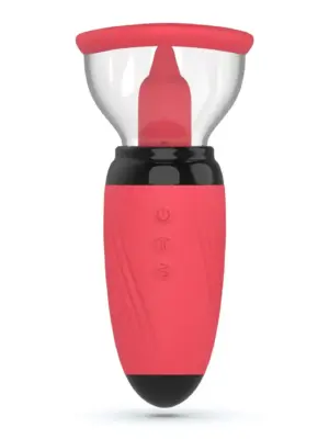 CRUSHIOUS SCARLET VULVA PUMP RECHARGEABLE STIMULATOR