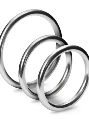 CRUSHIOUS METALEROS 3 METAL COCKRING SET