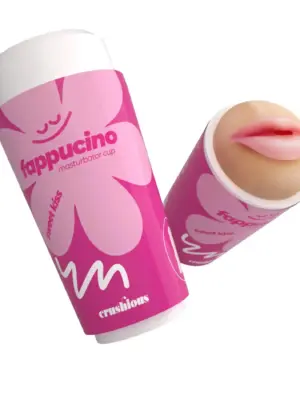 CRUSHIOUS FAPPUCINO SWEET KISS PORTABLE ORAL MASTURBATOR