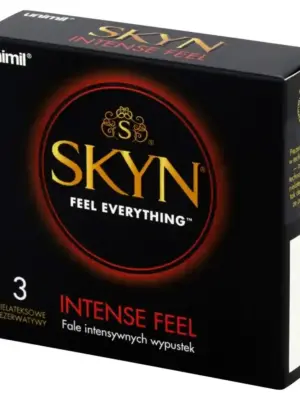 UNIMIL SKYN BOX 3 INTENSE FEEL