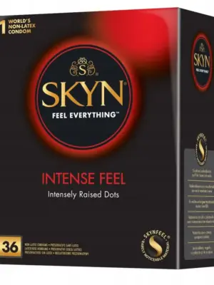UNIMIL SKYN FEEL EVERYTHING INTENSE nielateksowe 36szt