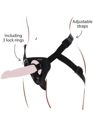 Strap-On Harness Black