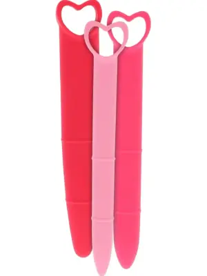 Silicone Vaginal Dilators 3pcs Pink