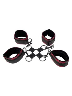 Kajdanki Scandal Hog Tie Black