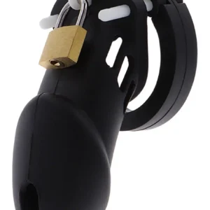 Chastity Cock Cage Slicone L Black