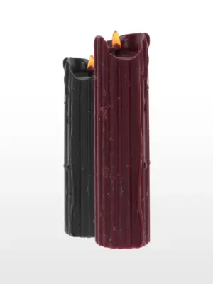 BDSM Drip Candle 2pcs Black