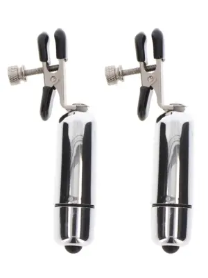 Adjustable Vibrating Clamps Silver