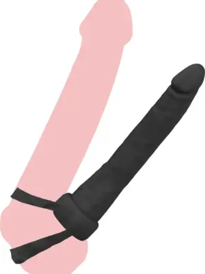 Double Trouble Anal Penetrator Black