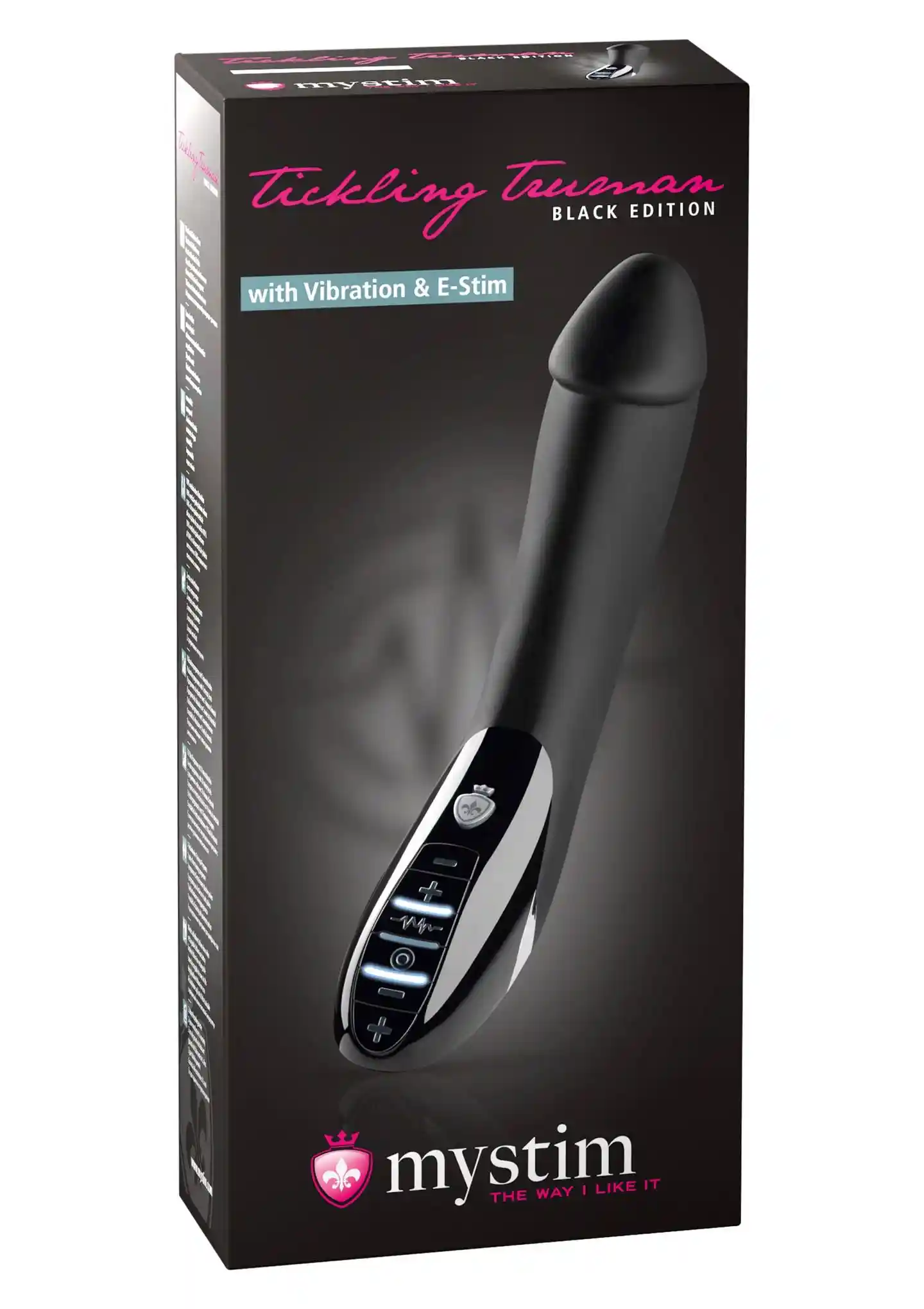 Tickling Truman Estim Vibe Black - obrazek 2
