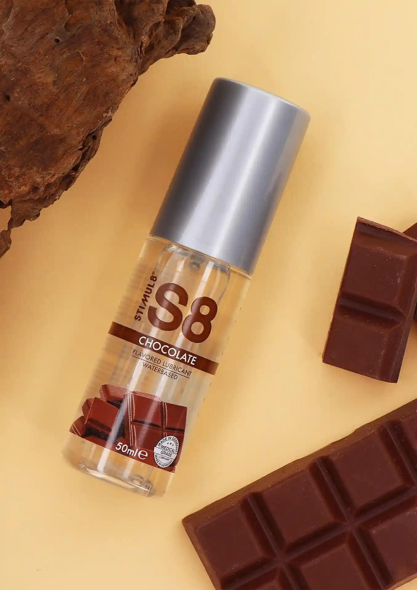 S8 WB Flavored Lube 50ml Chocolate - obrazek 3