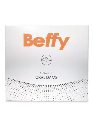 Beffy Oral Dam 2pcs Natural