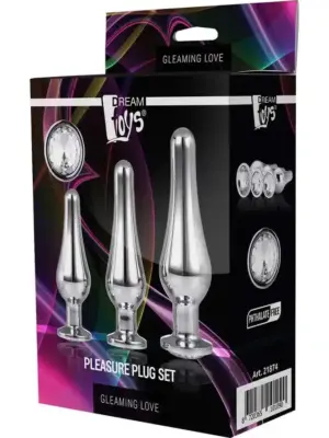 GLEAMING LOVE PLEASURE SET SILVER