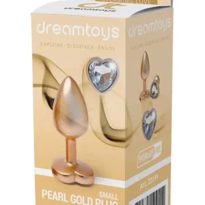 GLEAMING LOVE MATTE GOLD PLUG SMALL