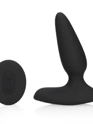 Smooth Vibrating Anal Plug with Remote Control