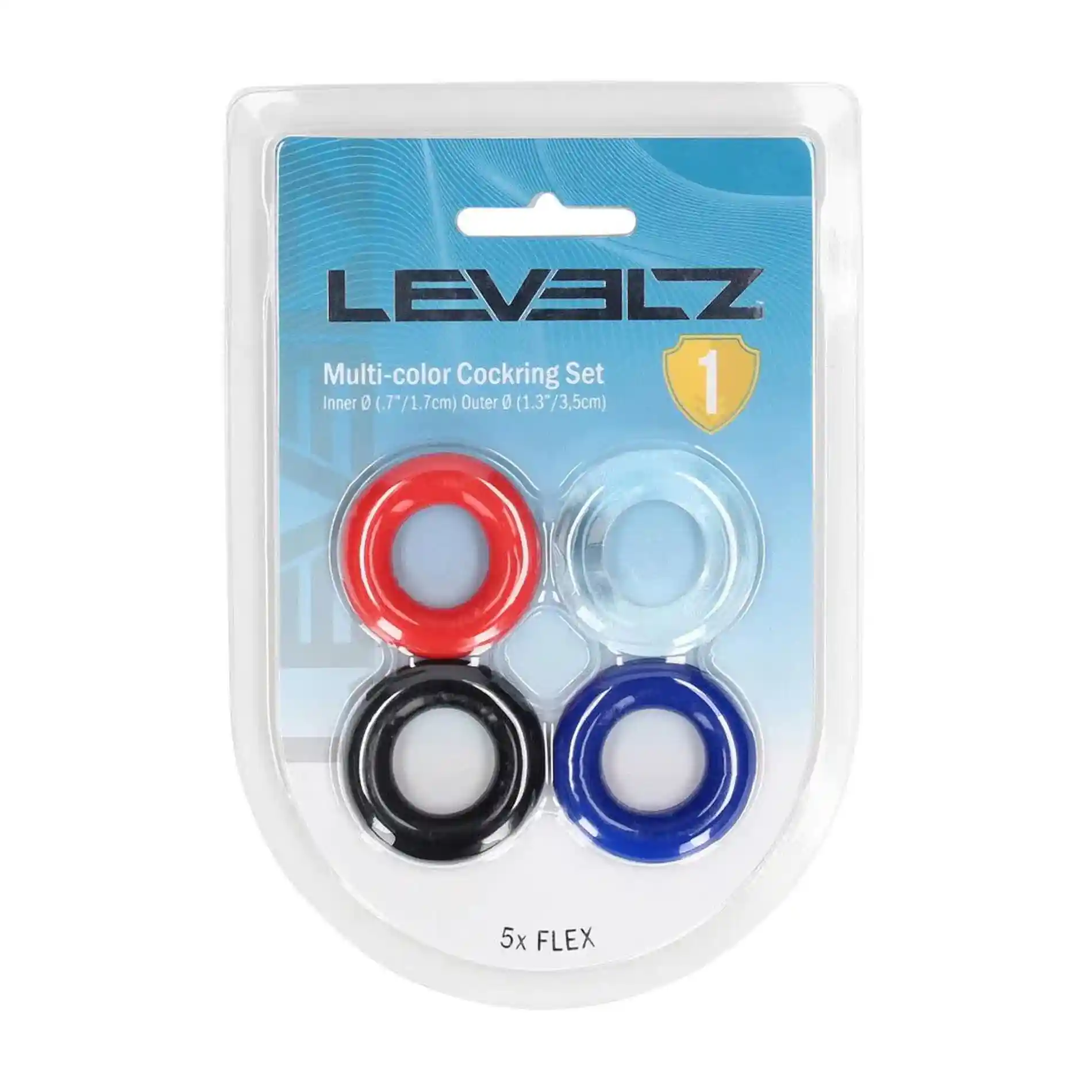 Cockring Set of 4 - Multicolor - obrazek 2