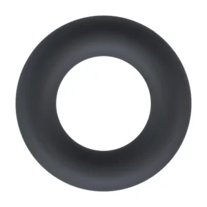 Liquid Silicone Cockring - L - Black