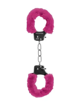 Pleasure Handcuffs Furry Pink