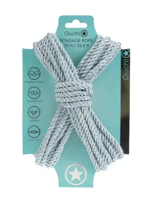 Polyester Bondage Rope - 32.8 ft / 10 m - Powder Blue