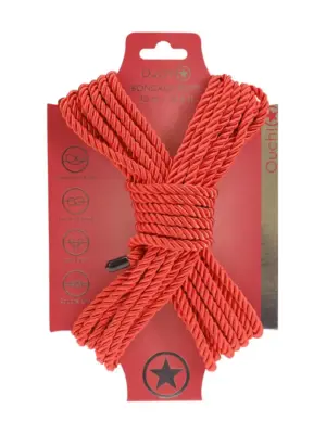 Lina Do Wiązań BDSM Polyester 10m Czerwona