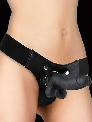 Realistic - 7 Inch - Strap-On - Black