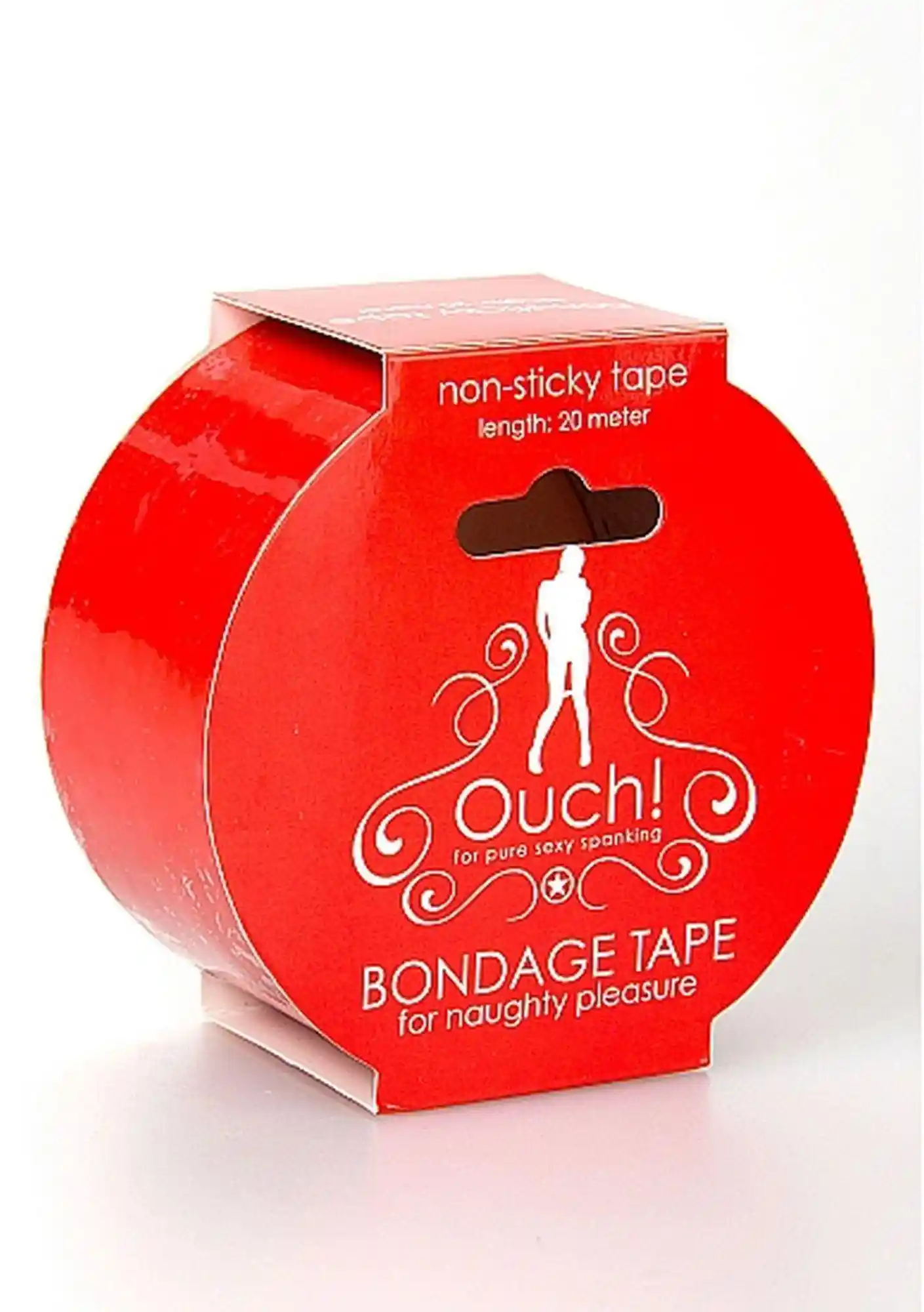 Bondage Tape - Red - obrazek 2