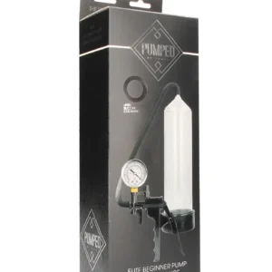 Elite Beginner Pump With PSI Gauge - Transparent