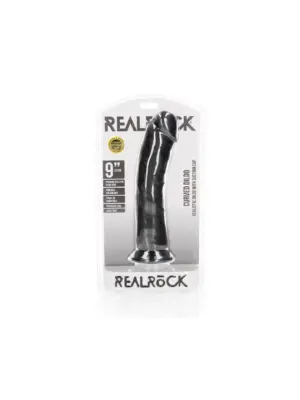 Curved Realistic Dildo with Suction Cup - 9""""/ 23 cm
