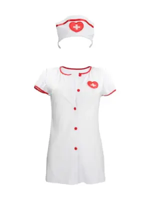 Nurse Costume - S/M - White